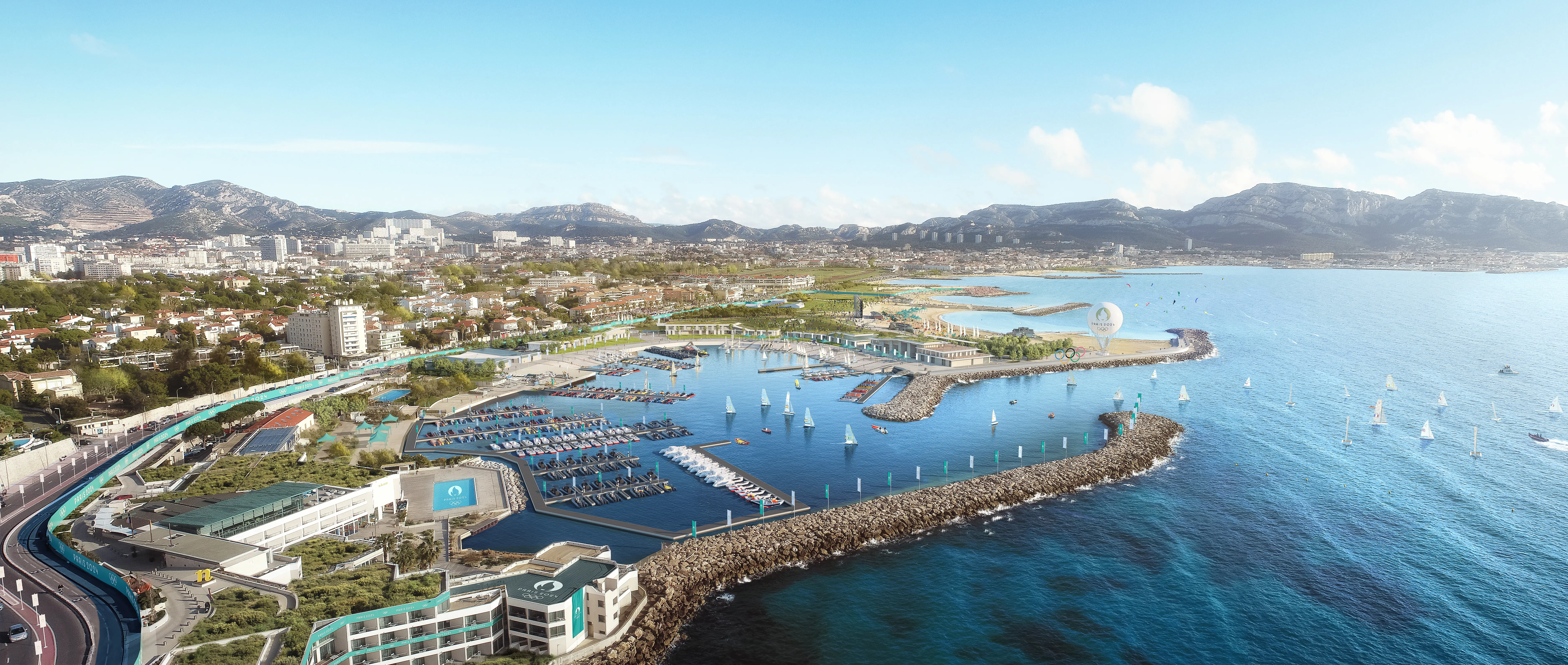Paris 2024 Olympics Marseille Marina