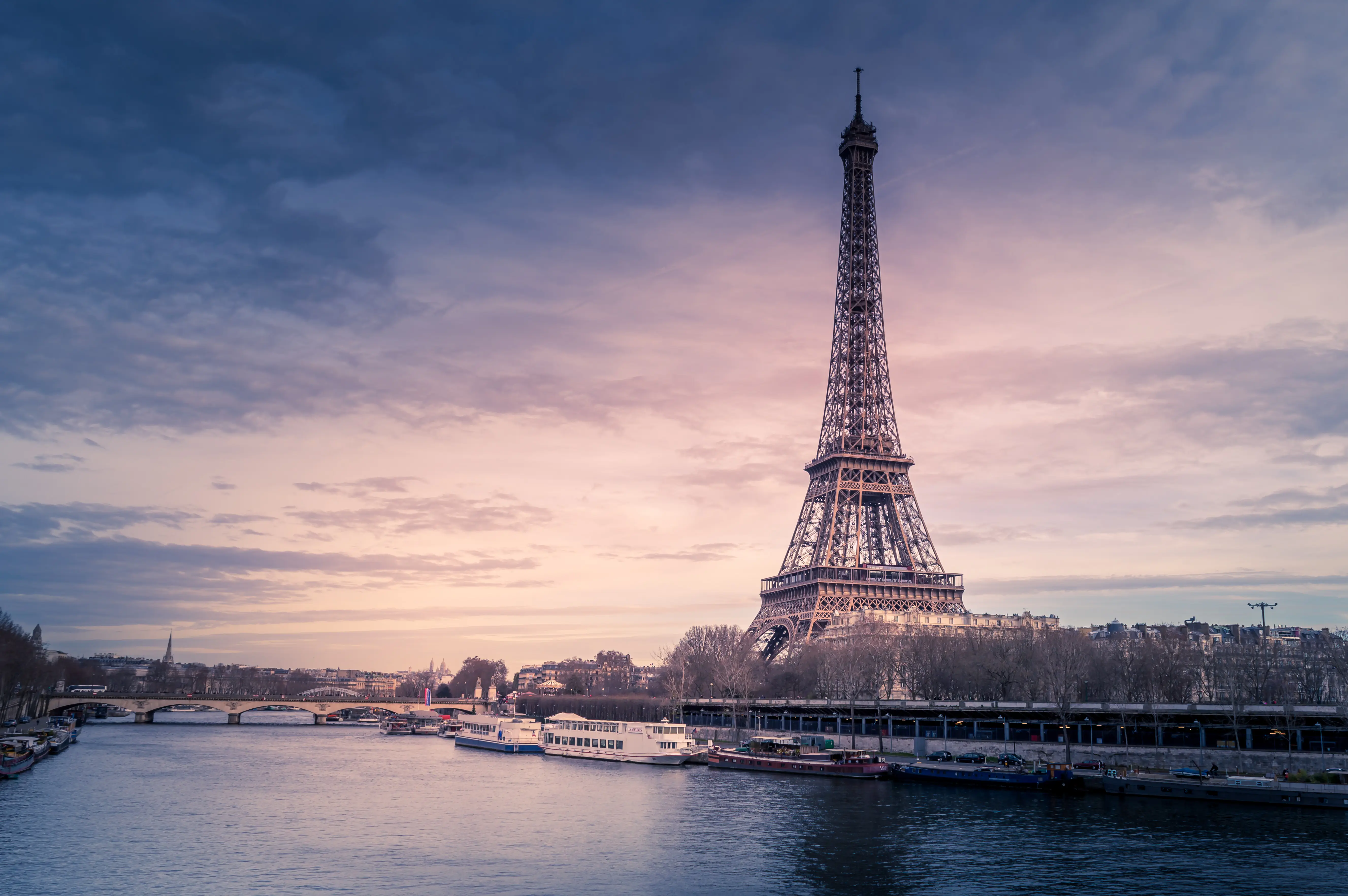 Best view of the Eiffel Tower, Paris, France