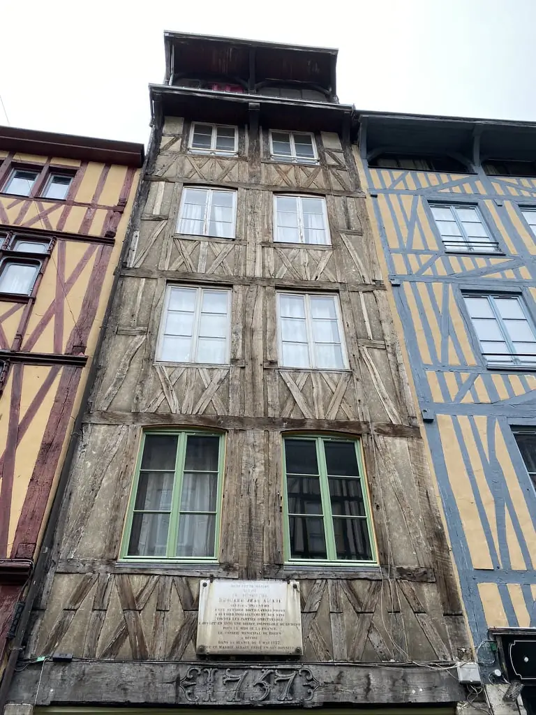 Half-timbered house Rouen
